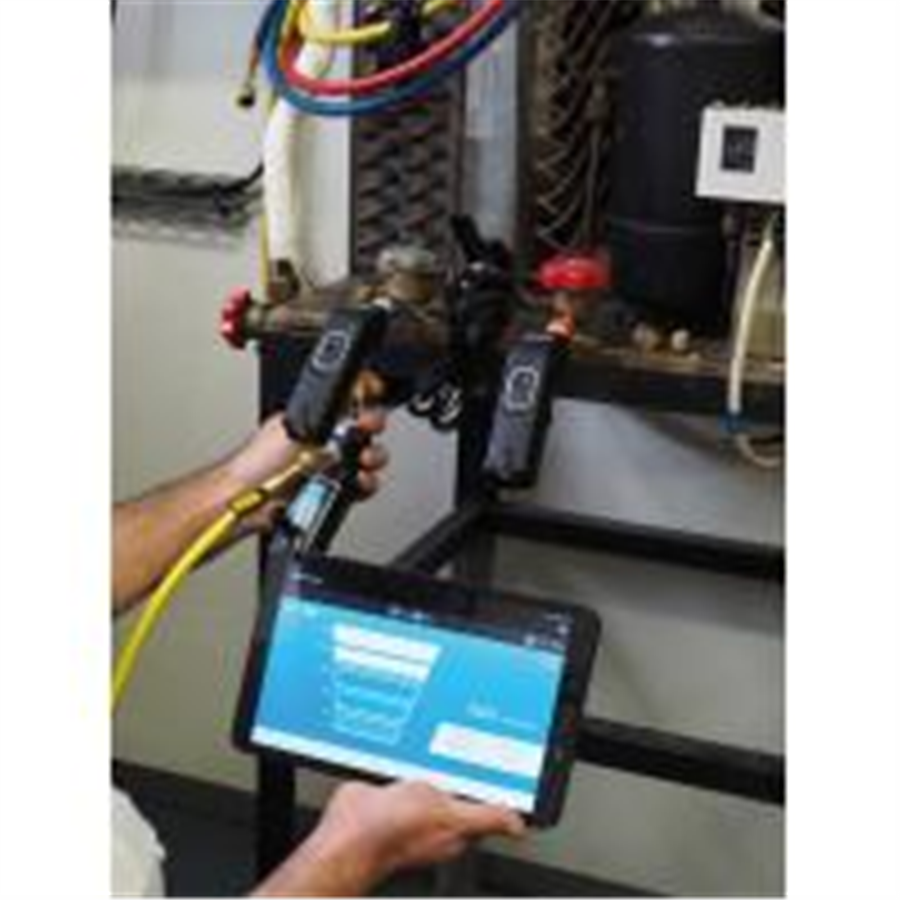 Smart wireless vacuum probe with dual valves