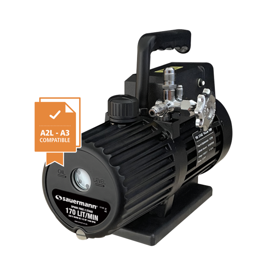 Two-stage vacuum pump