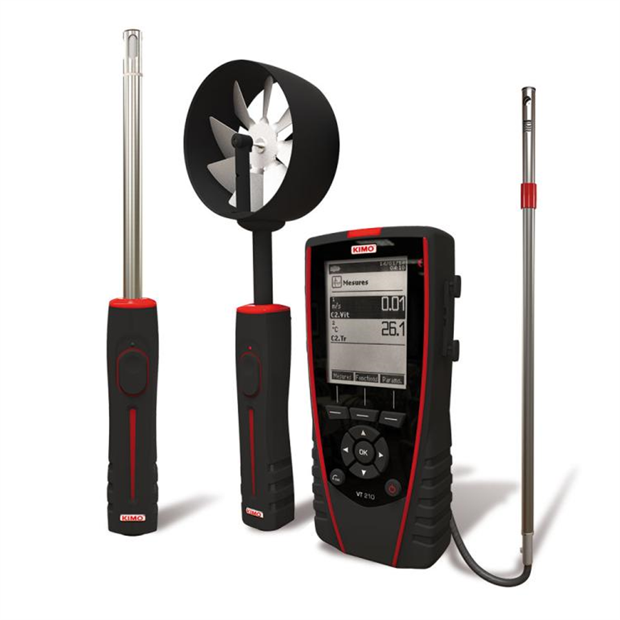 Thermo-hygrometer-anemometer