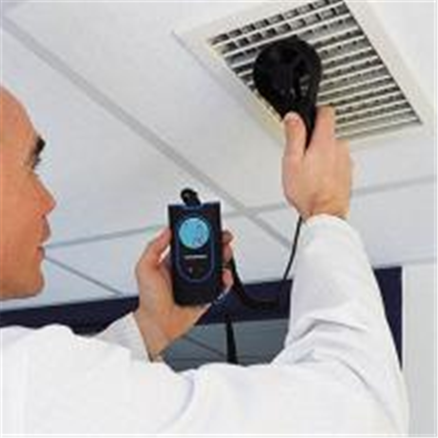 Vane Thermo-anemometer with integrated vane probe