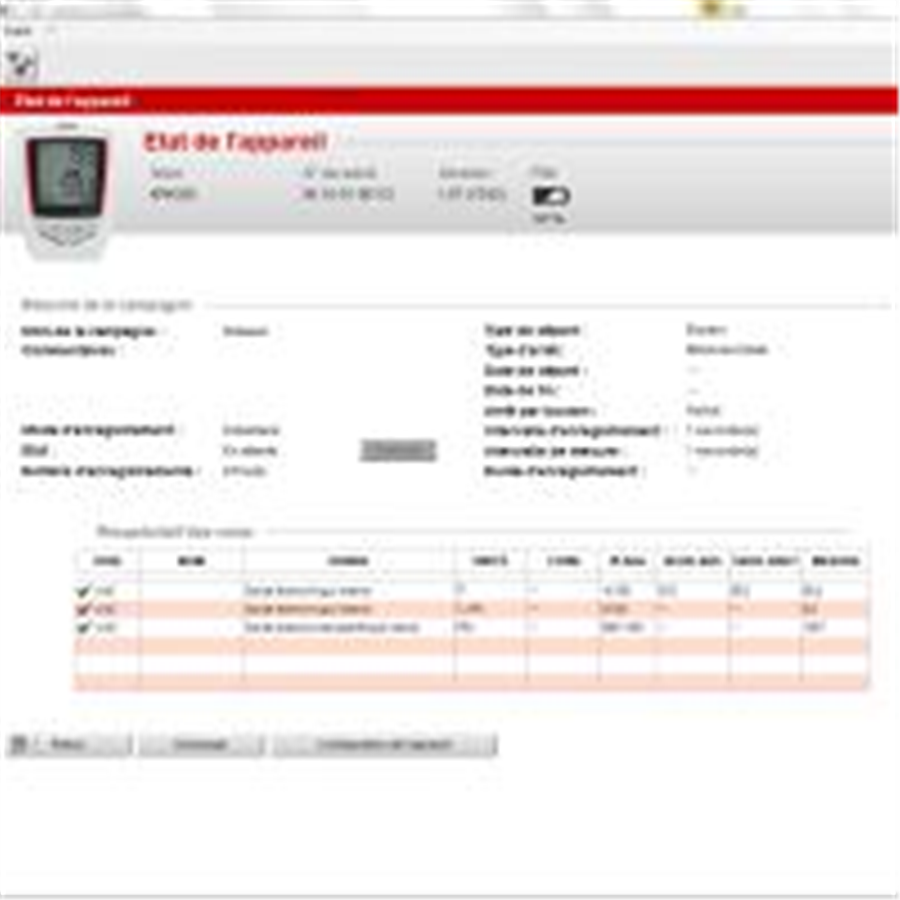 Configuration software for Kistock data loggers