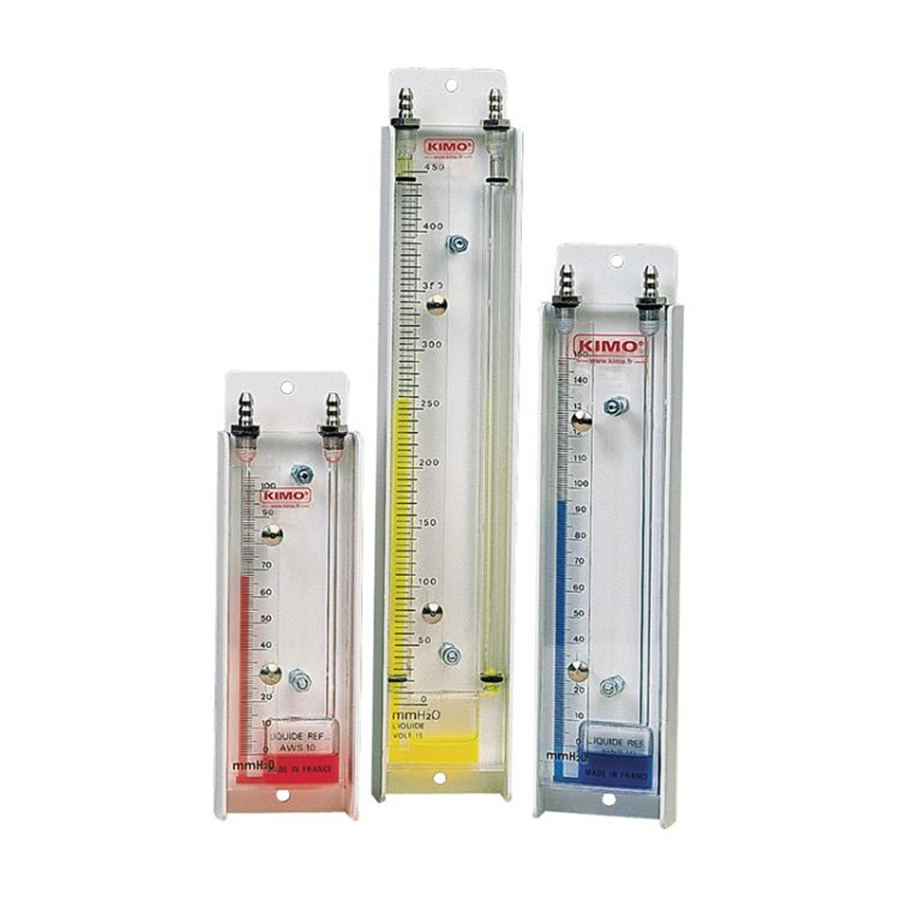 Vertical Liquid Column Manometers