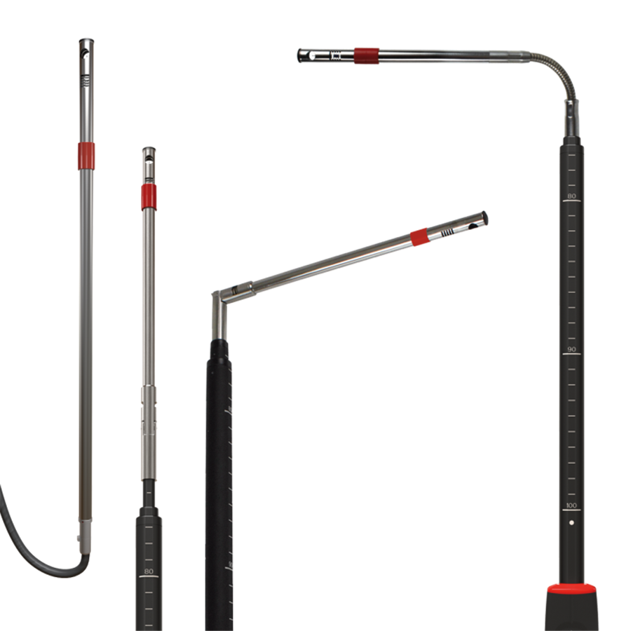Air velocity hot wire probes