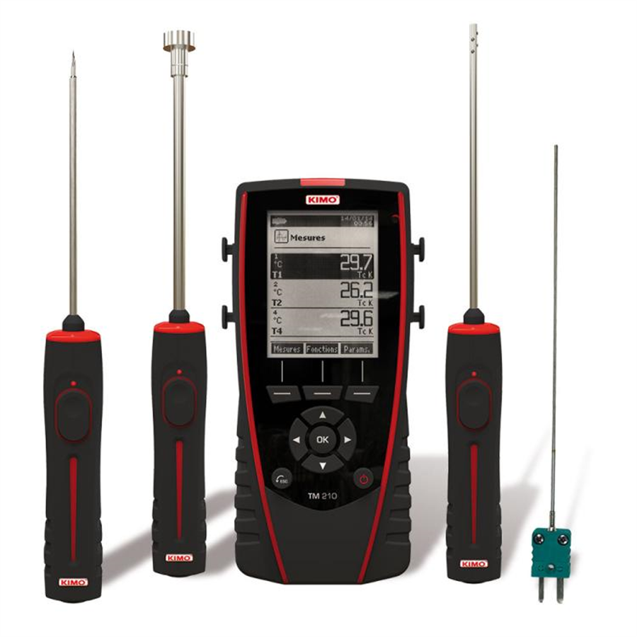 Multi channels thermometer