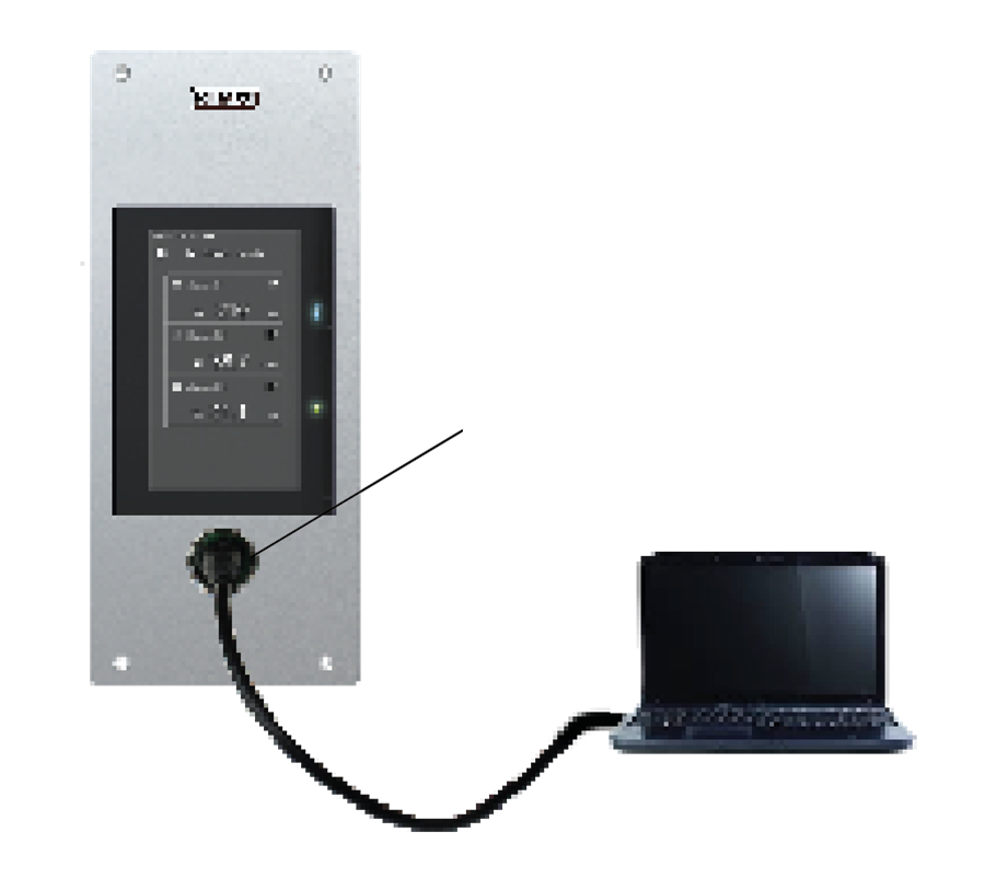 Flush-mount display