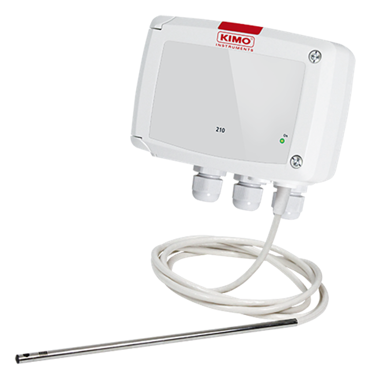 Air velocity and temperature sensor