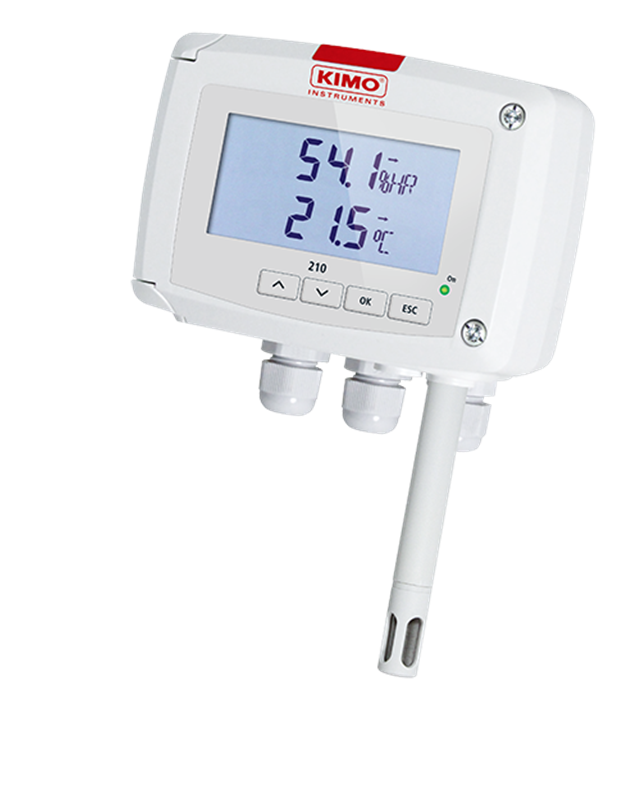 Humidity and temperature sensor
