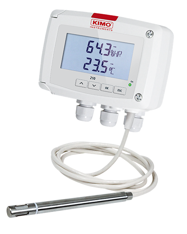 Humidity and temperature sensor