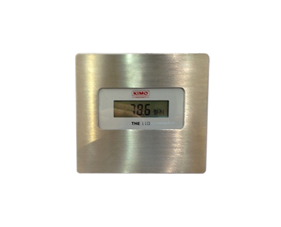 Flush-mount humidity and temperature transmitter 