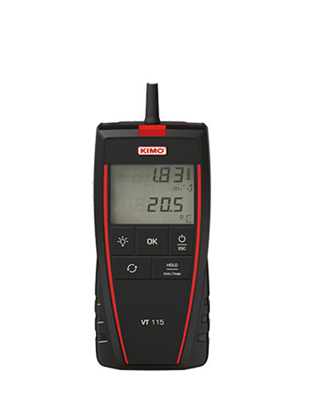Hotwire thermo-anemometer