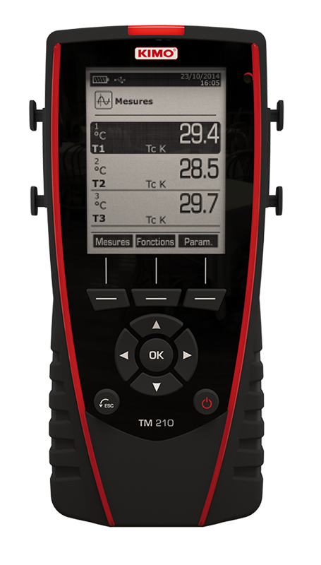 Multi channels thermometer