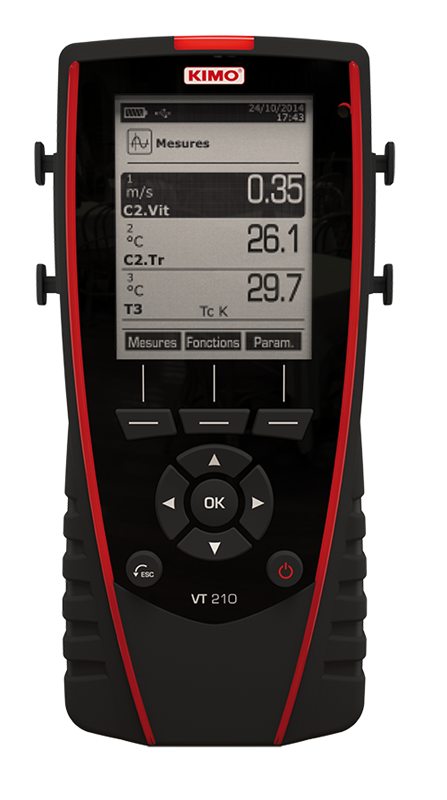 Thermo-hygrometer-anemometer