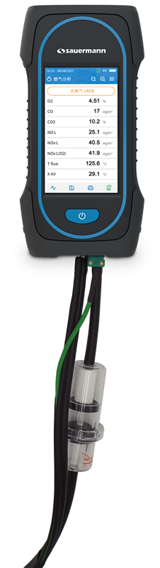 Comprehensive, versatile analyser with touch-screen display