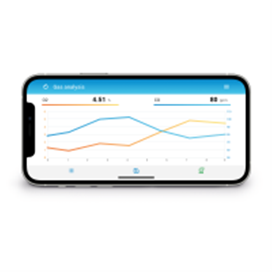 Mobile app Sauermann Combustion