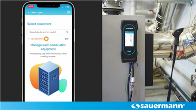 How to register a new piece of equipment in the mobile app