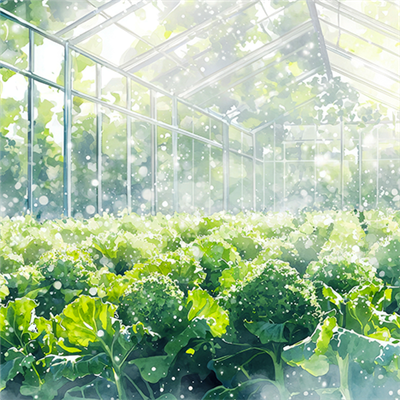 Greenhouse growing conditions